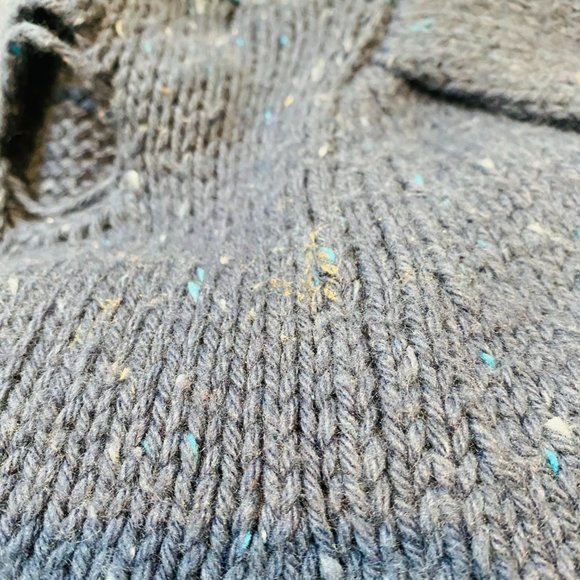 Wildfox Jingle Man Santa Ugly Distressed Sweater L - Picture 15 of 15